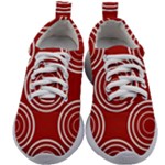 Background-red Kids Athletic Shoes