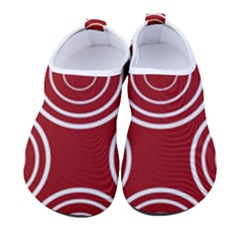 Background-red Men s Sock-style Water Shoes by nateshop