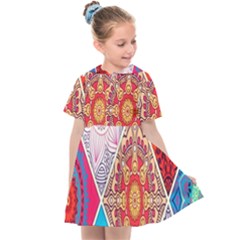 Mandala Pattern, Desenho, Designs, Glitter, Pattern Kids  Sailor Dress by nateshop