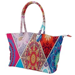Mandala Pattern, Desenho, Designs, Glitter, Pattern Canvas Shoulder Bag by nateshop
