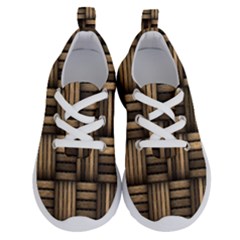 Brown Weaving Texture, Macro, Brown Wickerwork Running Shoes by nateshop