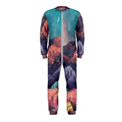 Adventure Psychedelic Mountain Onepiece Jumpsuit (kids) by Ndabl3x