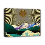 Surreal Art Psychadelic Mountain Deluxe Canvas 16  x 12  (Stretched) 