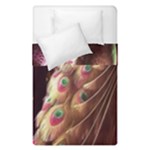 Peacock Dream, Fantasy, Flower, Girly, Peacocks, Pretty Duvet Cover Double Side (Single Size)