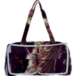 Peacock Dream, Fantasy, Flower, Girly, Peacocks, Pretty Multi Function Bag