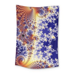 Psychedelic Colorful Abstract Trippy Fractal Mandelbrot Set Small Tapestry by Bedest