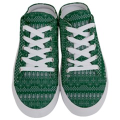 Christmas Knit Digital Half Slippers by Mariart