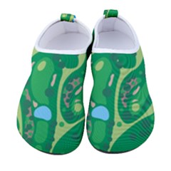 Golf Course Par Golf Course Green Men s Sock-style Water Shoes by Sarkoni
