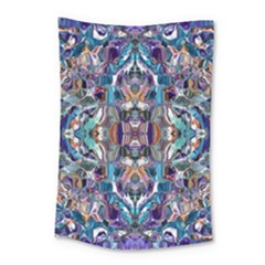  Over The Delta  Small Tapestry by kaleidomarblingart