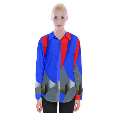 Abstract Circles, Art, Colorful, Colors, Desenho, Modern Womens Long Sleeve Shirt by nateshop