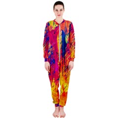Abstract Design Calorful Onepiece Jumpsuit (ladies) by nateshop