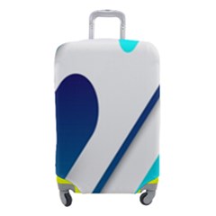 Abstract, Desenho, Flat, Google, Material Luggage Cover (small) by nateshop