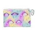 Ahegao, Anime, Pink Canvas Cosmetic Bag (Large) View2