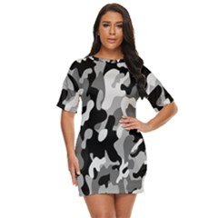 Dark Camouflage, Military Camouflage, Dark Backgrounds Just Threw It On Dress by nateshop