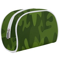 Green Camouflage, Camouflage Backgrounds, Green Fabric Make Up Case (large) by nateshop
