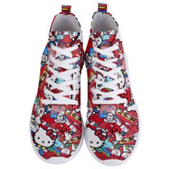 Hello-kitty-61 Men s Lightweight High Top Sneakers by nateshop
