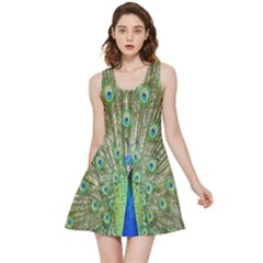 Peacock,army 1 Inside Out Reversible Sleeveless Dress by nateshop