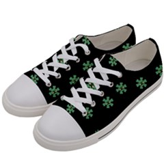 I Love Guitars In Pop Arts Blooming Style Men s Low Top Canvas Sneakers by pepitasart