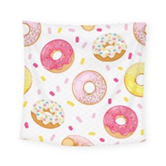 Vector Donut Seamless Pattern Square Tapestry (small) by Grandong