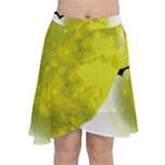 Happy Halloween Chiffon Wrap Front Skirt