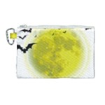Happy Halloween Canvas Cosmetic Bag (Large)