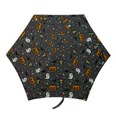 Halloween Bat Pattern Mini Folding Umbrellas by Ndabl3x