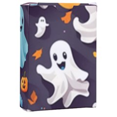 Ghost Pumpkin Scary Playing Cards Single Design (rectangle) With Custom Box by Ndabl3x