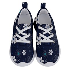 Flower Pattern Texture Running Shoes