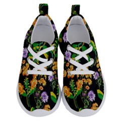 Flower Pattern Art Floral Texture Running Shoes