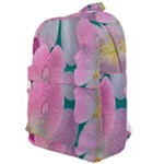 Pink Neon Flowers, Flower Classic Backpack