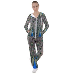 Peacock-feathers1 Women s Tracksuit by nateshop