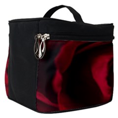 Rose Maroon Make Up Travel Bag (small) by nateshop