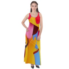 Emojis, Emoji, Hd Phone Wallpaper Sleeveless Velour Maxi Dress by nateshop