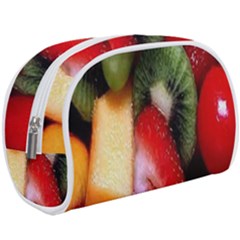 Fruits, Food, Green, Red, Strawberry, Yellow Make Up Case (large) by nateshop