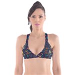 Inspired By The Colours And Shapes Plunge Bikini Top