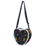 Inspired By The Colours And Shapes Heart Shoulder Bag