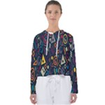 Inspired By The Colours And Shapes Women s Slouchy Sweat