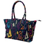 Inspired By The Colours And Shapes Canvas Shoulder Bag