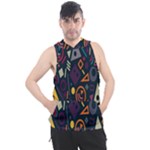 Inspired By The Colours And Shapes Men s Sleeveless Hoodie