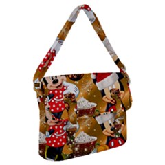 Cartoons, Disney, Merry Christmas, Minnie Buckle Messenger Bag by nateshop
