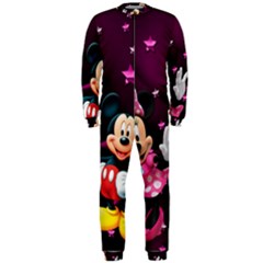Cartoons, Disney, Mickey Mouse, Minnie Onepiece Jumpsuit (men) by nateshop