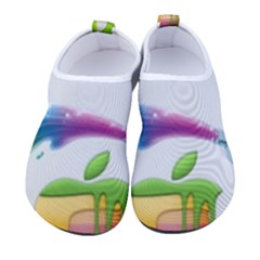 Mickey Mouse, Apple Iphone, Disney, Logo Kids  Sock-style Water Shoes by nateshop