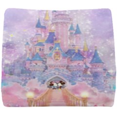 Disney Castle, Mickey And Minnie Seat Cushion by nateshop