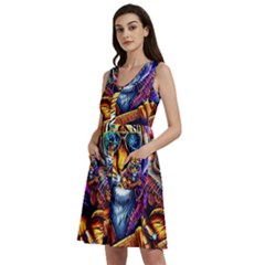 Tiger Rockingstar Sleeveless Dress With Pocket by Sparkle