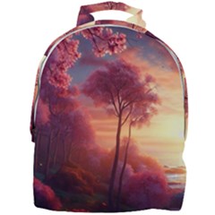 Pink Nature Mini Full Print Backpack by Sparkle