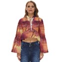 Pink Nature Boho Long Bell Sleeve Top View1