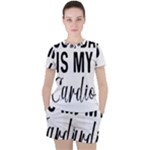 Your Dad Is My Cardio T- Shirt Your Dad Is My Cardio T- Shirt Yoga Reflexion Pose T- Shirtyoga Reflexion Pose T- Shirt Women s T-Shirt and Shorts Set