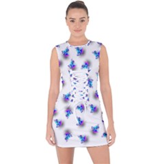 Last Unicorn  Lace Up Front Bodycon Dress by Internationalstore