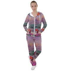 Abstract Flowers  Women s Tracksuit by Internationalstore