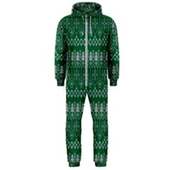 Christmas Knit Digital Hooded Jumpsuit (men)